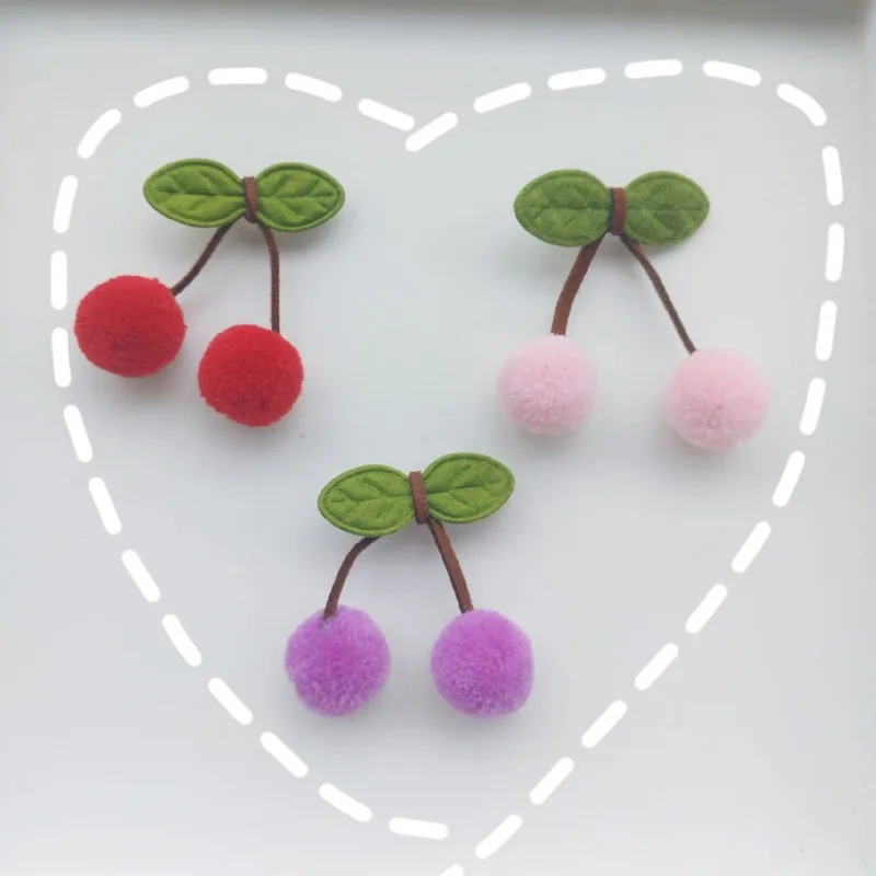 

Colorful Cherry Non-woven Felt Brooch Sweet Cute Mori Girl Corsage Pin for Women Coat Scarf Bag Versatile Premium Decoration