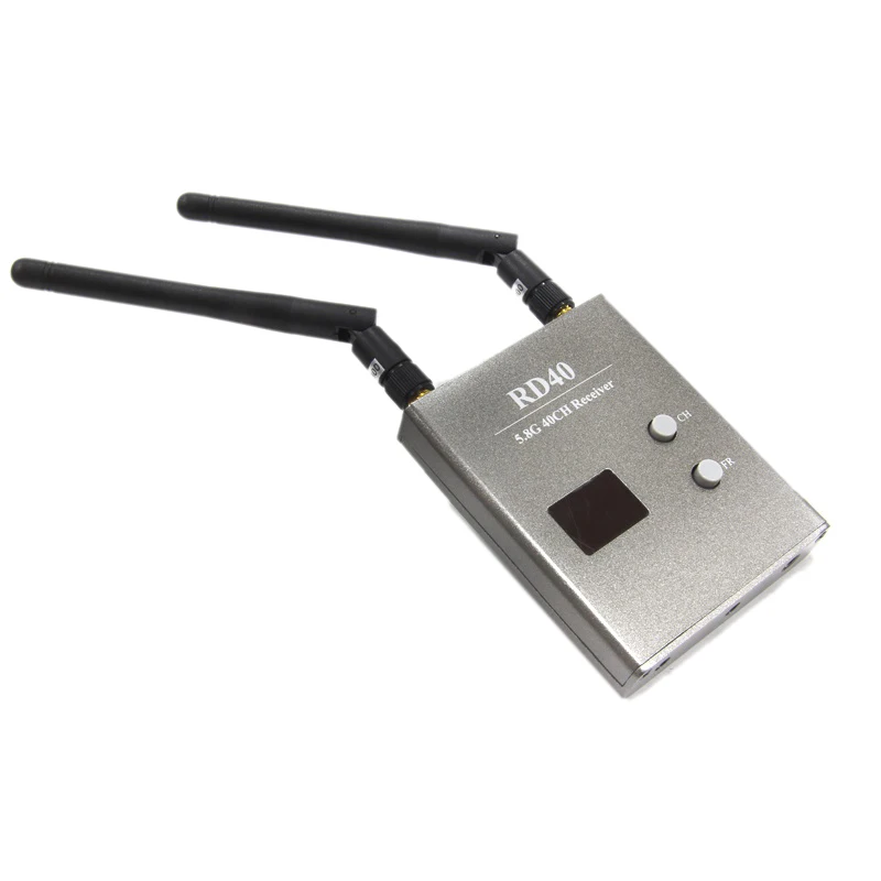 FPV 5.8 GHz 40CH RD40 Raceband Dual Diversity Receiver with AV and Power