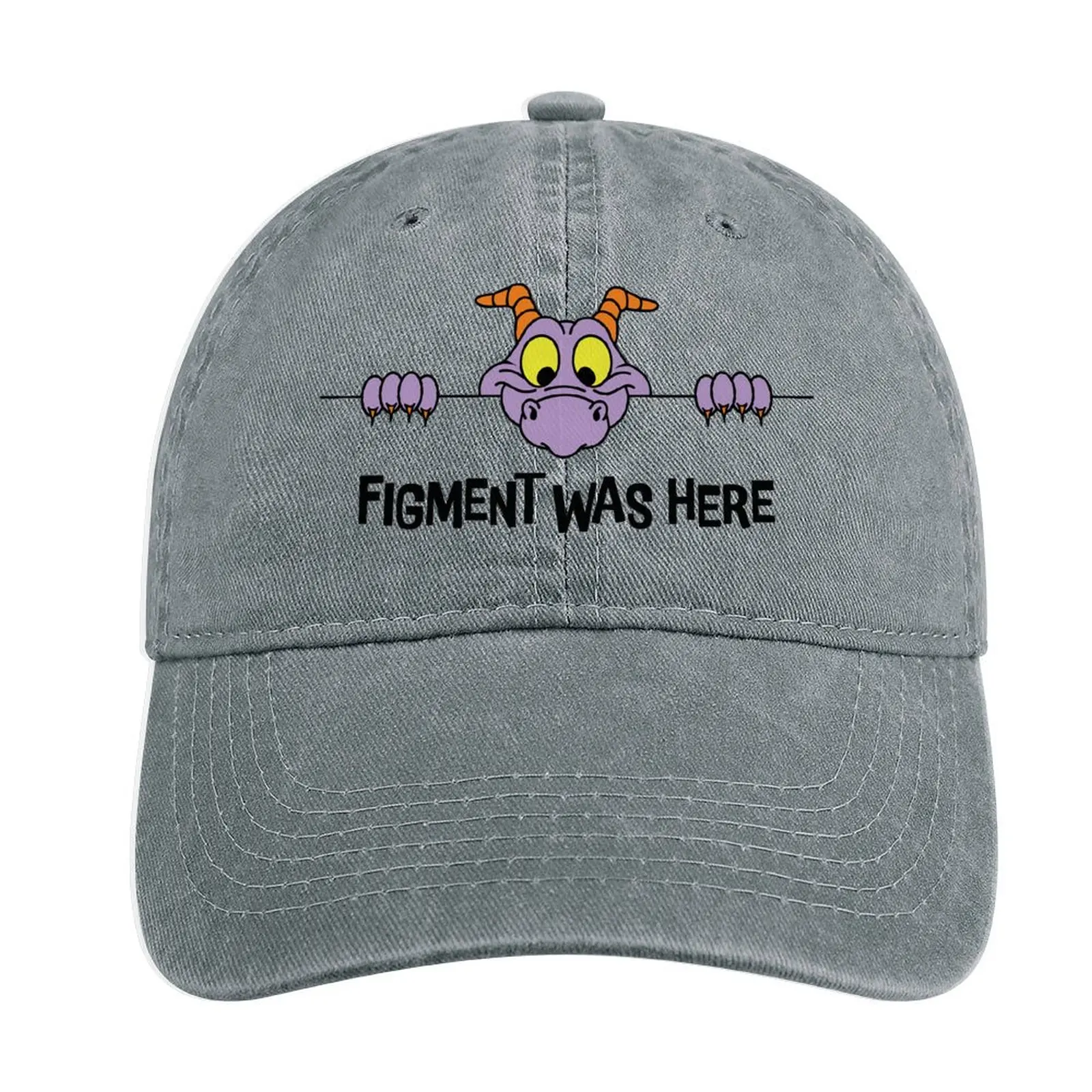 

Figment Was Here/Perfect Gift For Men & Women Cowboy Hat Trucker Cap custom hats summer hats Men'S Hats Women'S