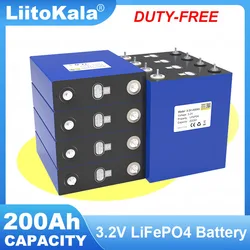 LiitoKala 3.2V 202Ah LiFePO4 Battery 3.2v Lithium iron phosphate batteries For RV Campers Golf Cart Off-Road Solar Wind TAX FREE