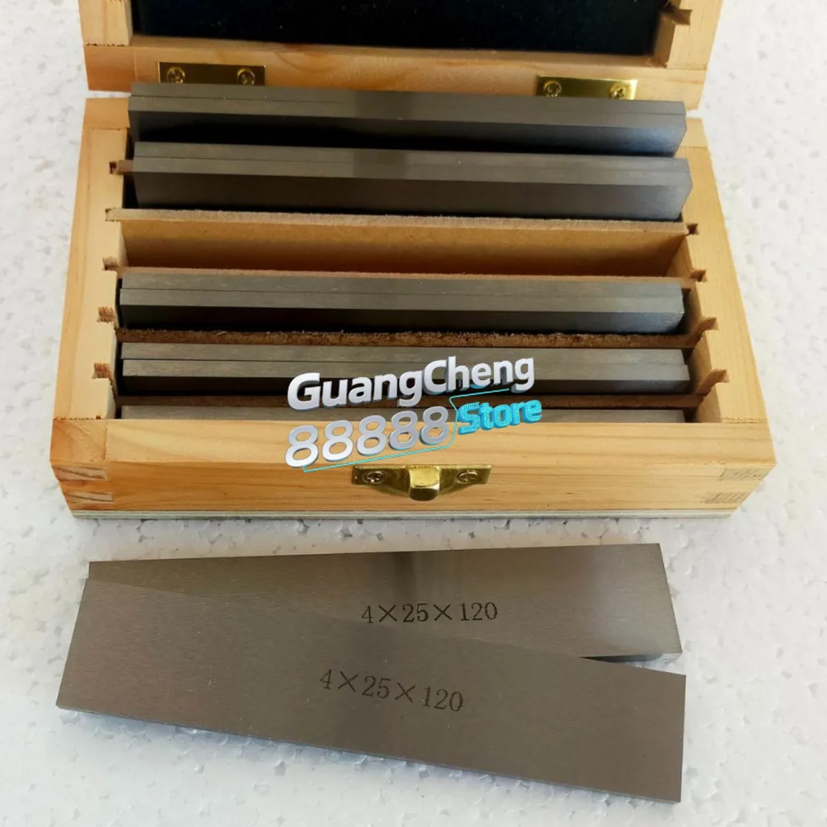Selection of 6 pairs of 12-piece machine tool pads 120x4x10-35 Metric milling machine parallel blocks, parallel iron