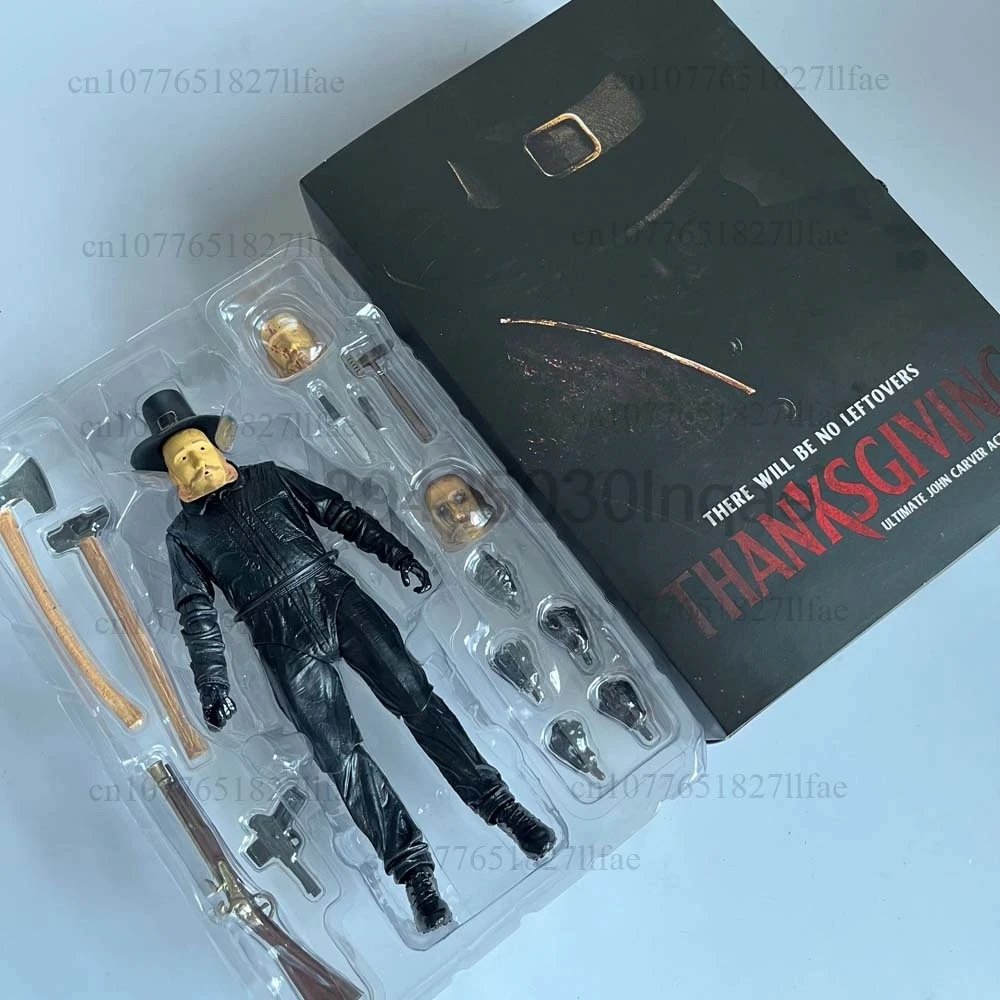 Figure Thanksgiving There Will Be No Leftovers Ultimate John Carver Action Figure 7inch Cool Model Toys Gift For Friends view 4