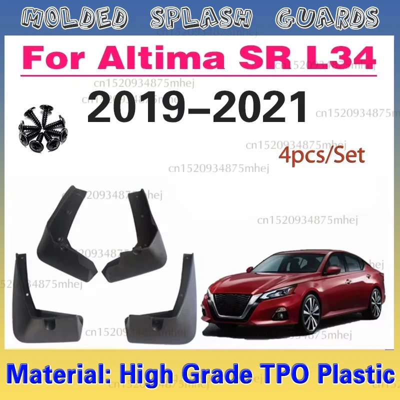 

Car Front Rear Mud Flap Mudguards Splash Guards For Nissan Altima 2019 2020 2021 Fender Mudflaps Auto Accessories