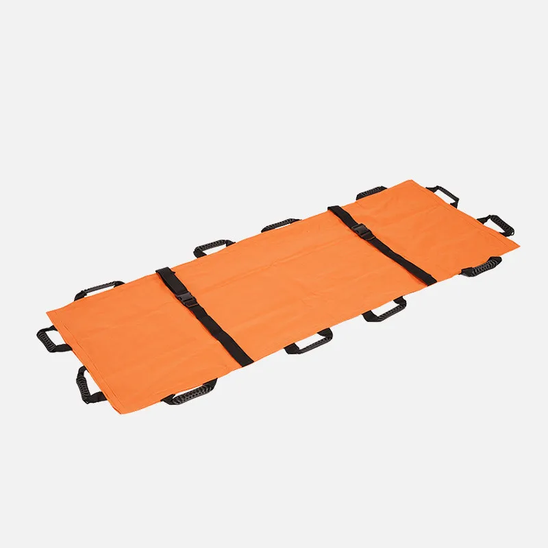 Thickened Nylon Soft Stretcher Multifunctional Foldable Simple Stretcher Outdoor Camping Small Tools Emergency Rescue Field