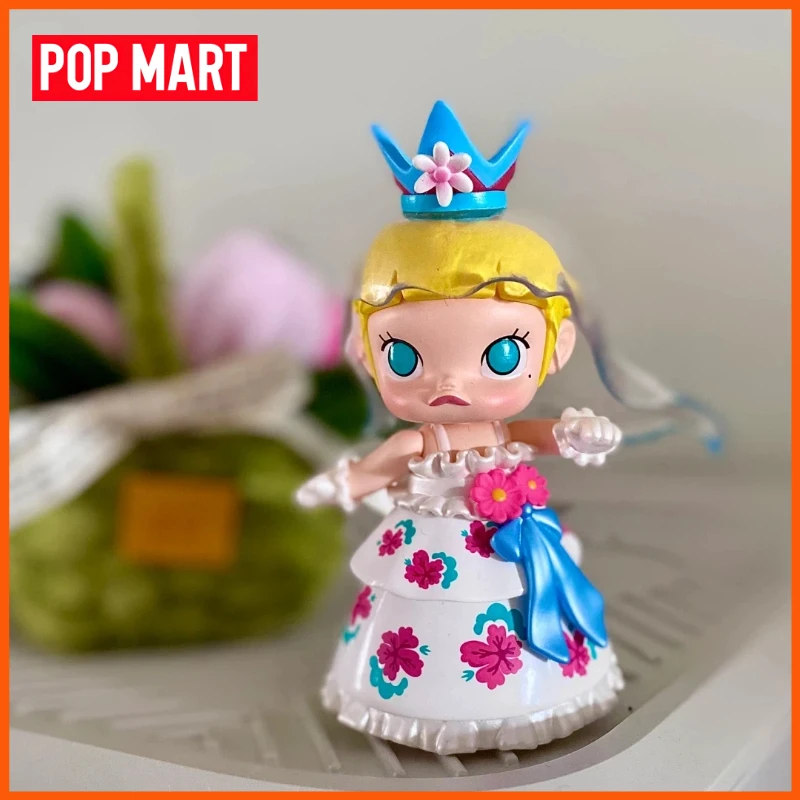 

POPMART Molly Mika Ninagawa Flower Dreaming Series слепая коробка подарки ко Дню святого Валентина игрушки Kawaii аниме фигурка Mystery Box