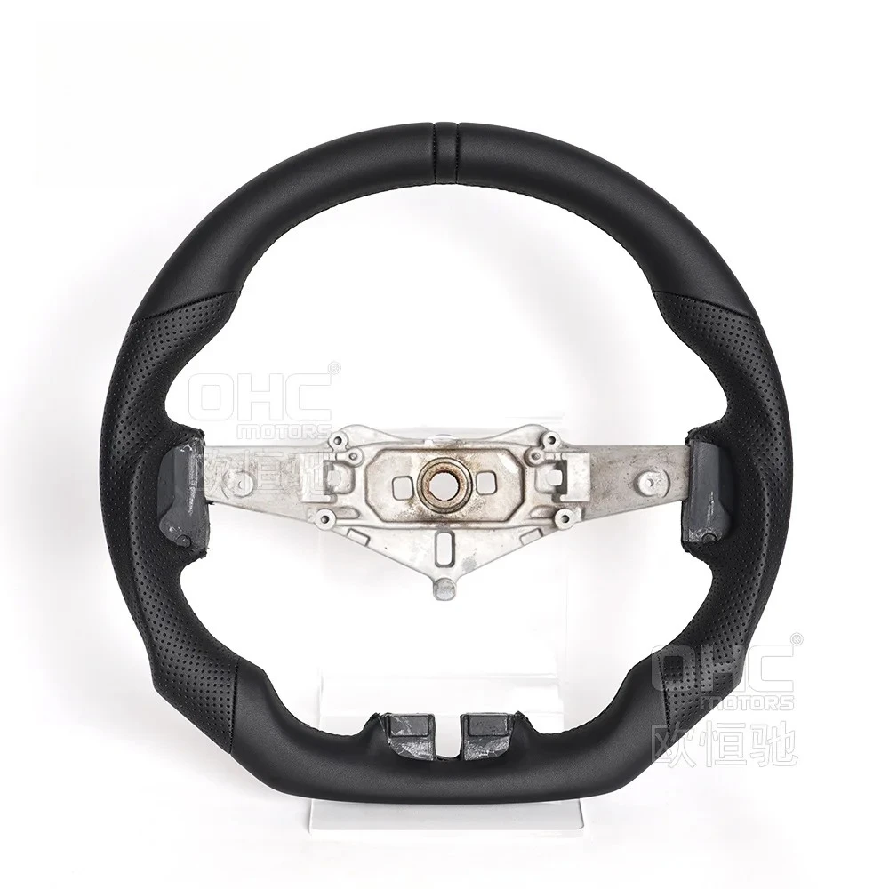 

Suitable for 15-17 Jeep Wrangler sports model, full leather D-type off-road vehicle, car steering wheel modification and upgrade