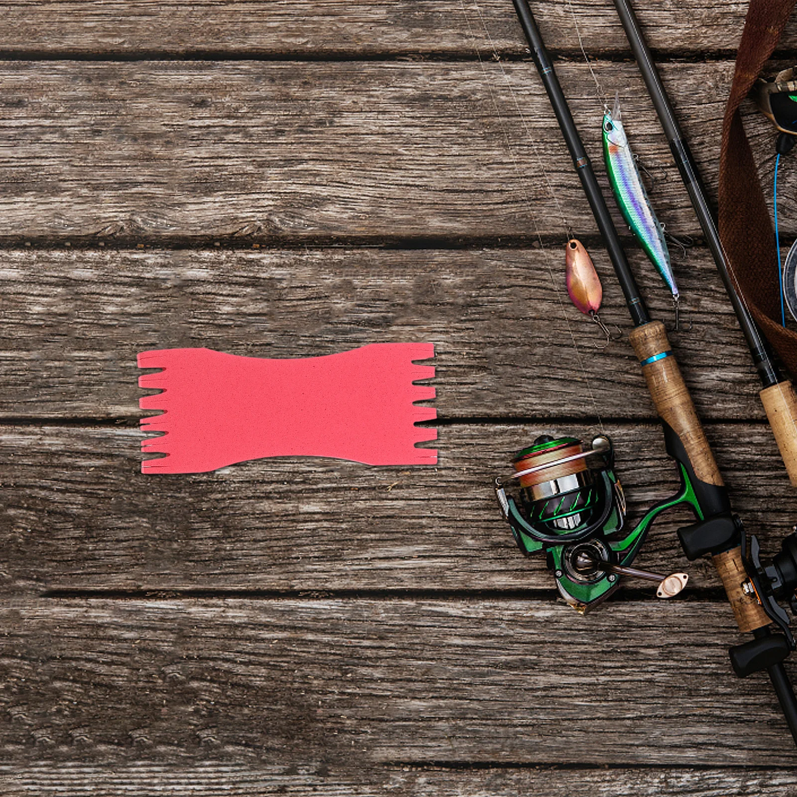 

50Pcs Colorful Fishing Line Sponge Winding Board Durable Foam Line Holder Practical Fishing Accessories Equipment
