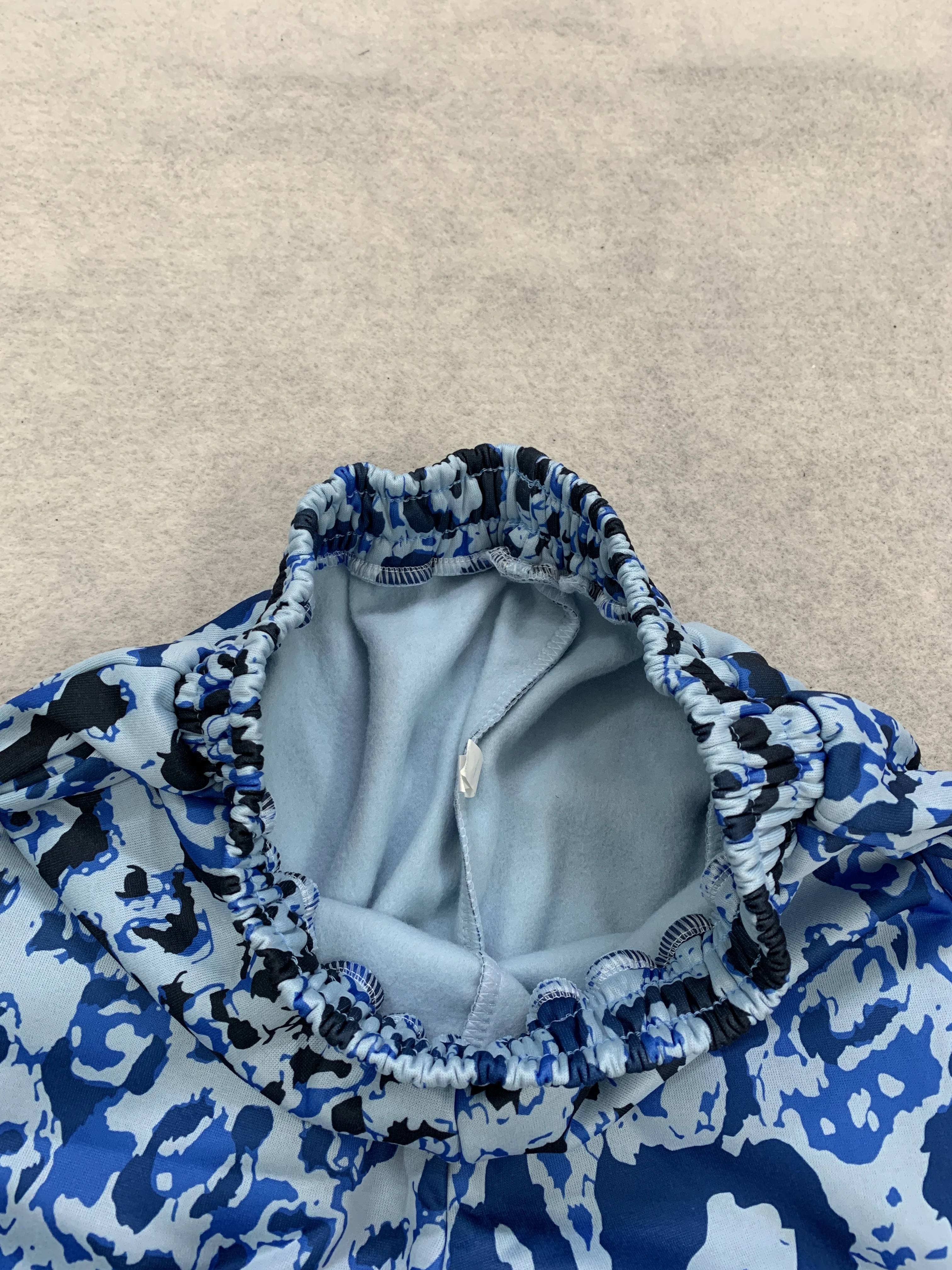 Kurzes Kapuzenpullover-Set mit Reißverschluss, weit geschnittene Jogginghose, vollständiger Leoparden-Print, Y2K-Street-Outfit für Mädchen, tägliches Layering-Wear – Detail 17