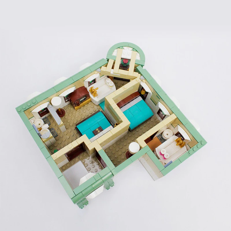 3222 PCS MOC City Street Views Angolo modulare Boutique Hotel Building Block Assemblaggio educativo fai da te Giocattolo per bambini Regali di Natale