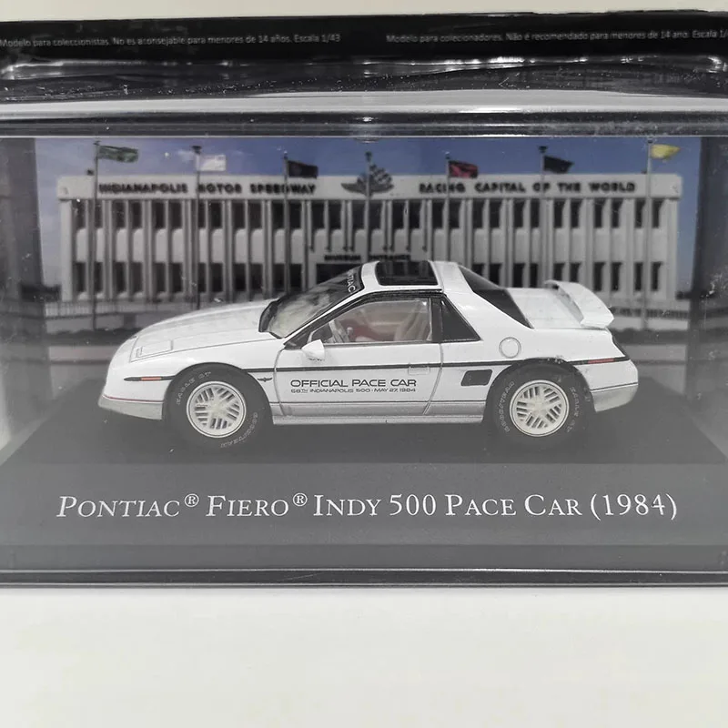 

Модель автомобиля IXO 1/43 PONTIAC FIERO INDY 500 PACE 1984, литая, статическая, коллекционная, декоративная, праздничный подарок, игрушка, сувенир