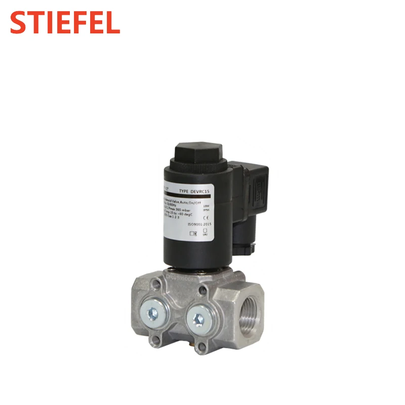 Detalle 3 de Electroválvula DEVRG Manual Power Solenoid Valve for Burner High Temperature Safety Control OEM Customizable General Application Otras válvulas