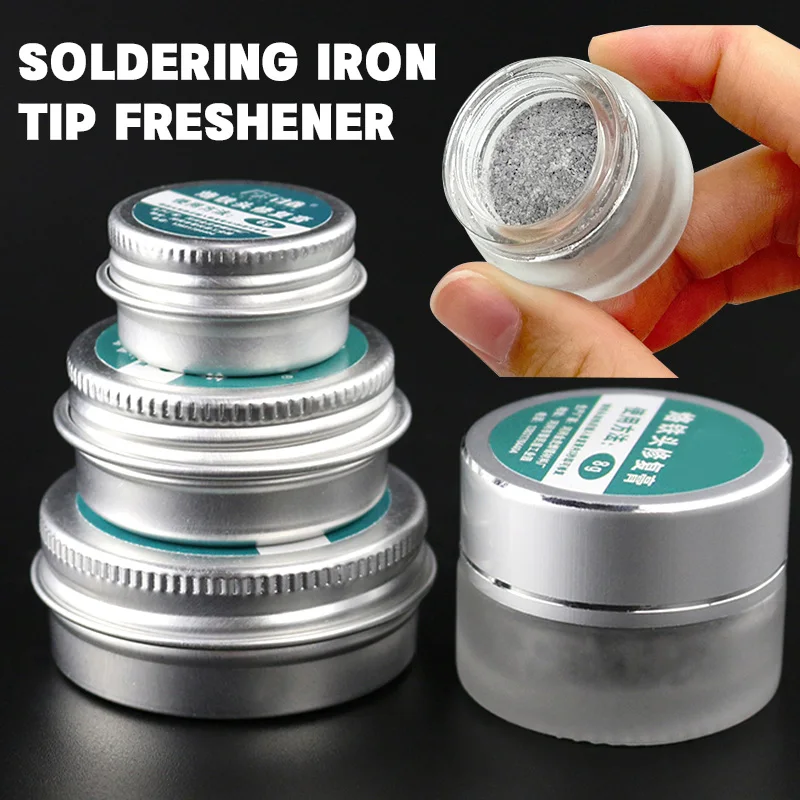 

6-180g Soldering Tip Tinner Cleaner Lead Free Oxidation Cleaning Paste Refresher Tip Tinner Flux Professional Repair Tool