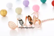 Magic Photo Pendant Floating Necklace for Women #6