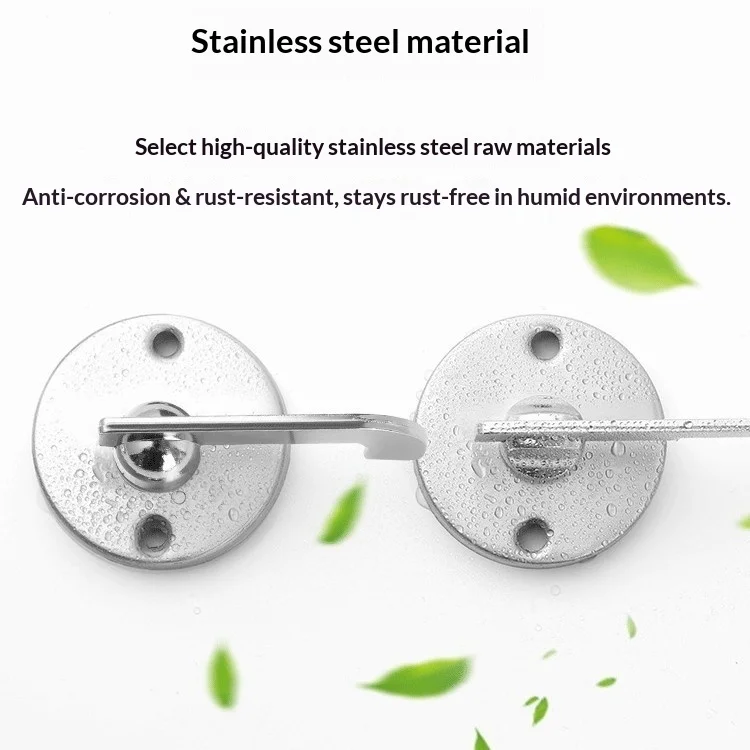 Public toilet door lock partition accessories indicator lock partition door lock public toilet handle stainless steel