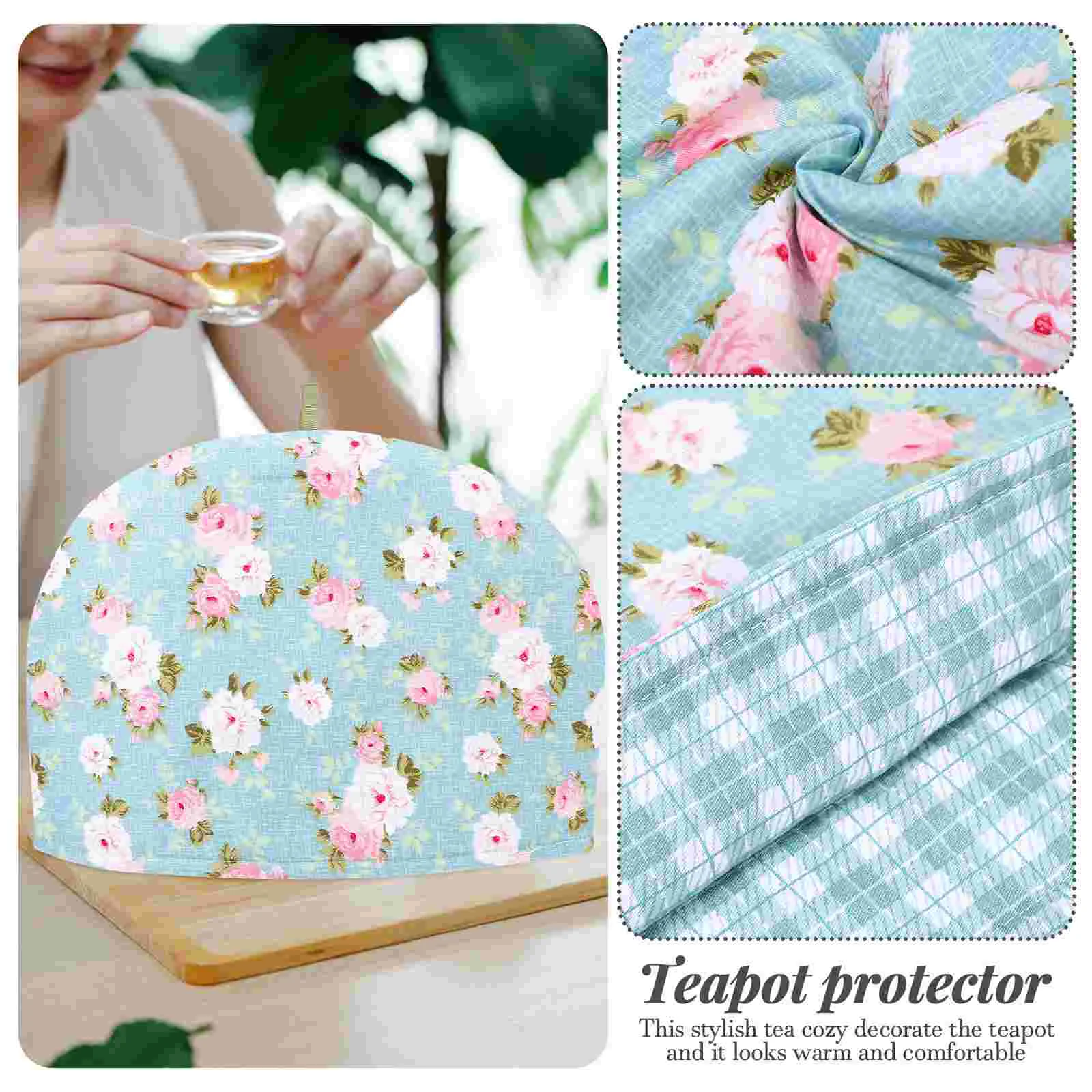 Stovetop Teapot Insulation Cover Birthday Decoration for Girl Anti-scald Cozy Strainer Cotton Teapots