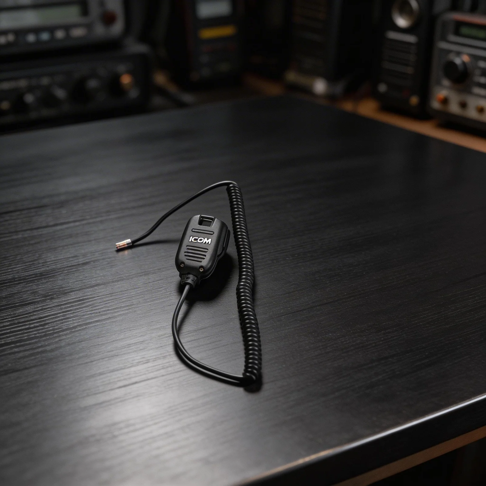 8-pin Speaker Mic HM-133V Microphone Lightweight Body Palm-fitting Design Portable Streamlined Design Sturdy Construction