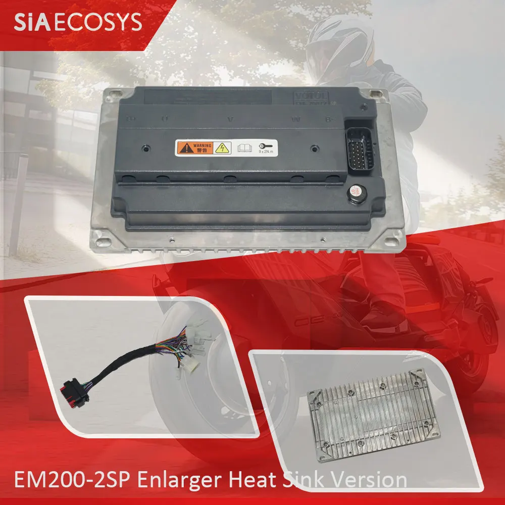 

SIAECOSYS VOTOL EM200-2sp Programmable Controller 130KPH for Electric Scooter E-Motorcycle US Warehouse