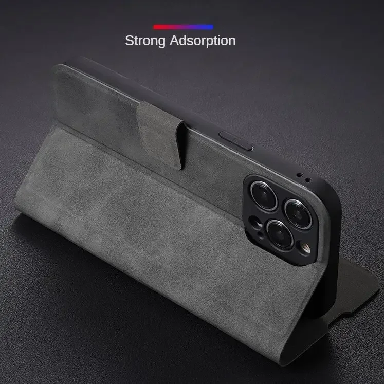 Magnetic Flip Case for Realme GT 8 Pro 7 7T 6T 6 Neo 3 3T 2 Pro Protective Cover Stand Phone Holder Shell Coque Fundas Capa