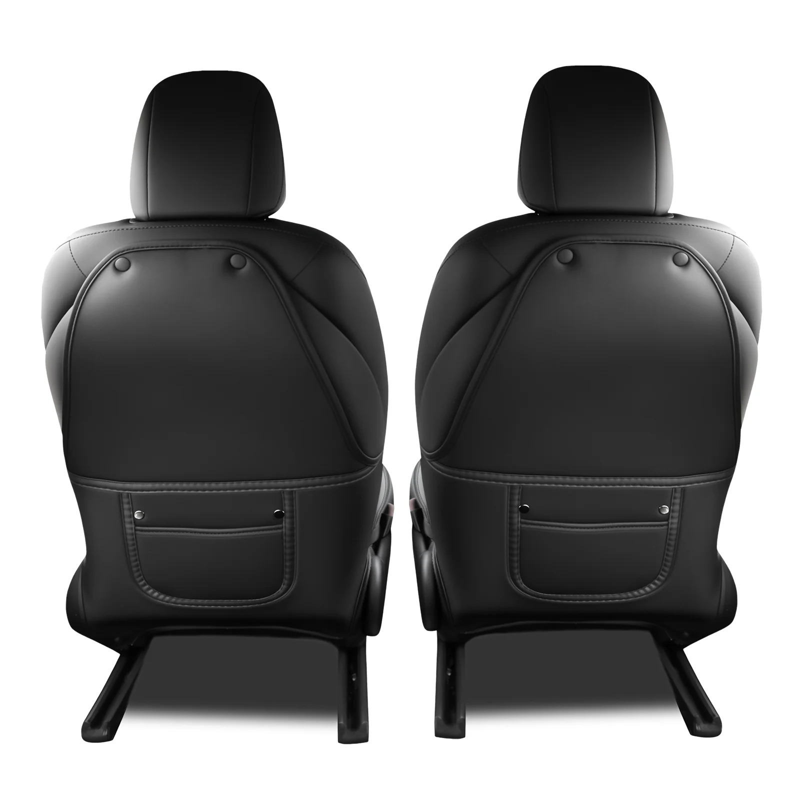 

For Tesla Model Y 2021-2024 Rear Seat Anti Kick Pad For Tesla Model 3 2017-2025 Leather Seat Back Cover Protective Mat