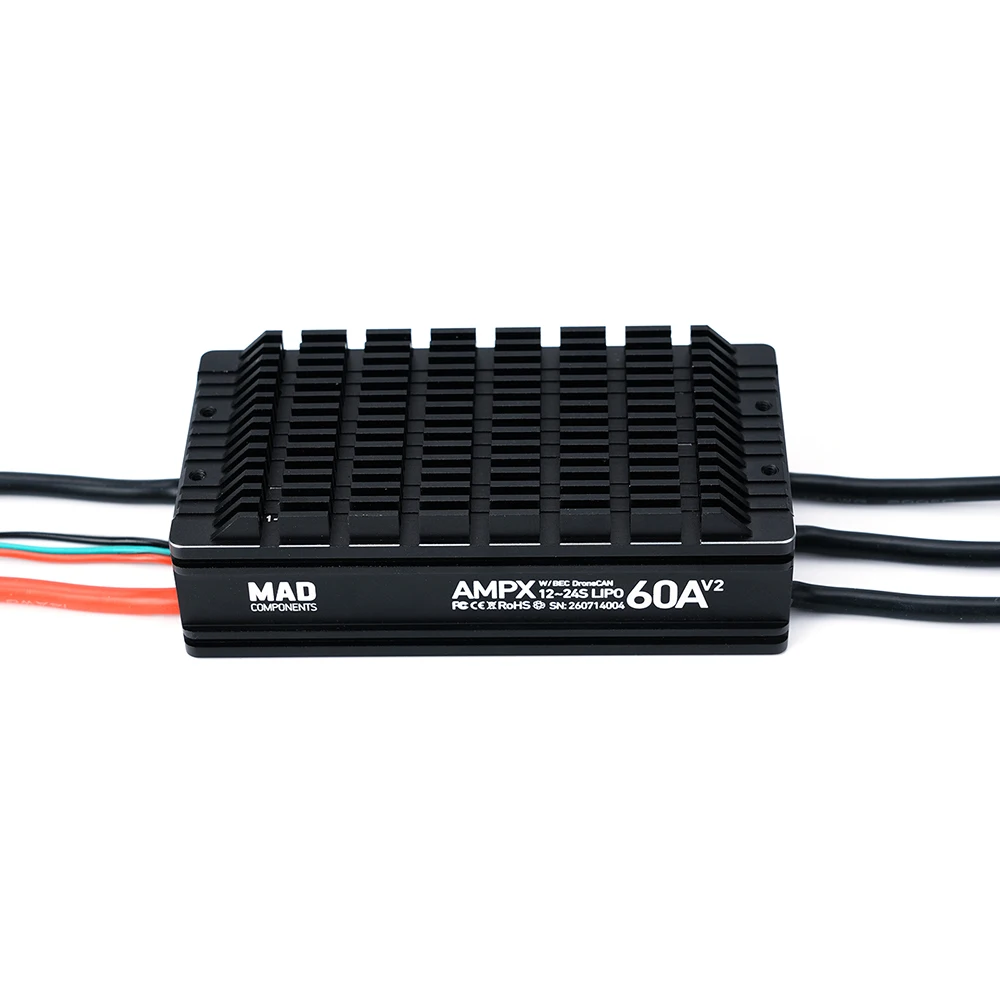 AMPX 60A (12-24S) HV Drone BLDC ESC
