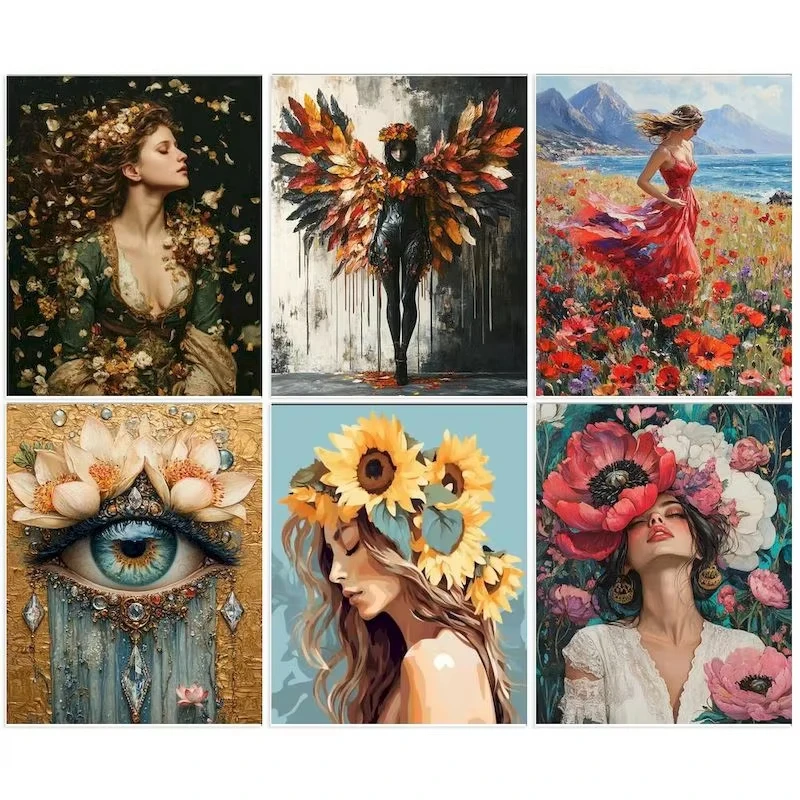 Abstract Diy Painti…