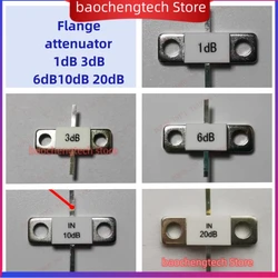 100Watt 1dB 3dB 6dB 10dB 20dB Dämpfung glieder mit Flansch DC-3GHz Flansch 50Ohm Voll flansch 50Ohm niedrige vswr hohe Leistung