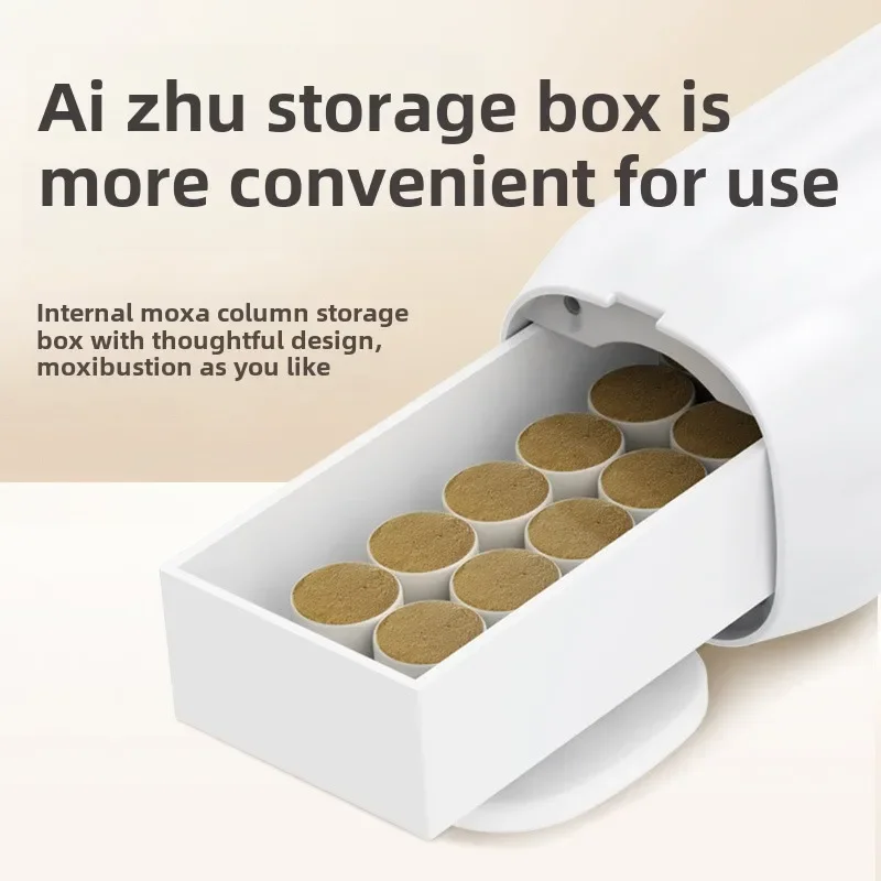 Multi Functional Household Portable Warm Moxibustion Equipment Handheld Scraping Massage Beauty Device Stone Moxibustion Sticks view 5