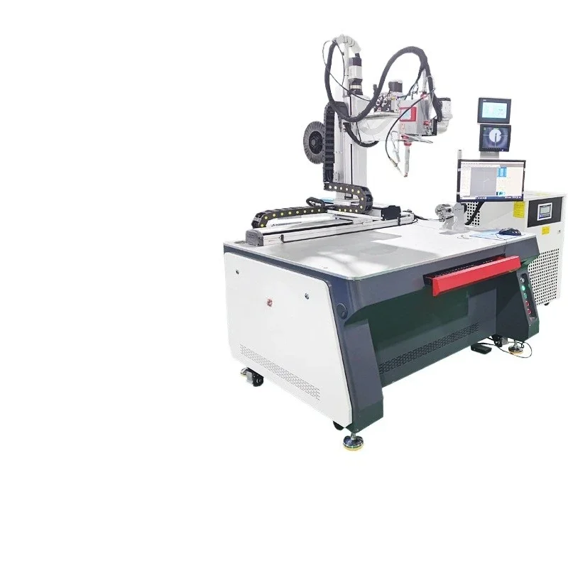 High-precision six-axis optical fiber transmission welding machine, energy feedback optical fiber welding machine,