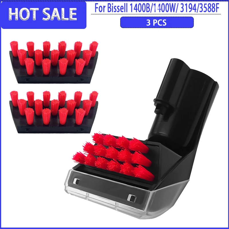 

Compatible For ( Bissell 1400B, 1400W, 1425, 1986, 2290A, 2458, 3194, 3353, 3588F ) Tough Stain Brush Tool Replacement Part