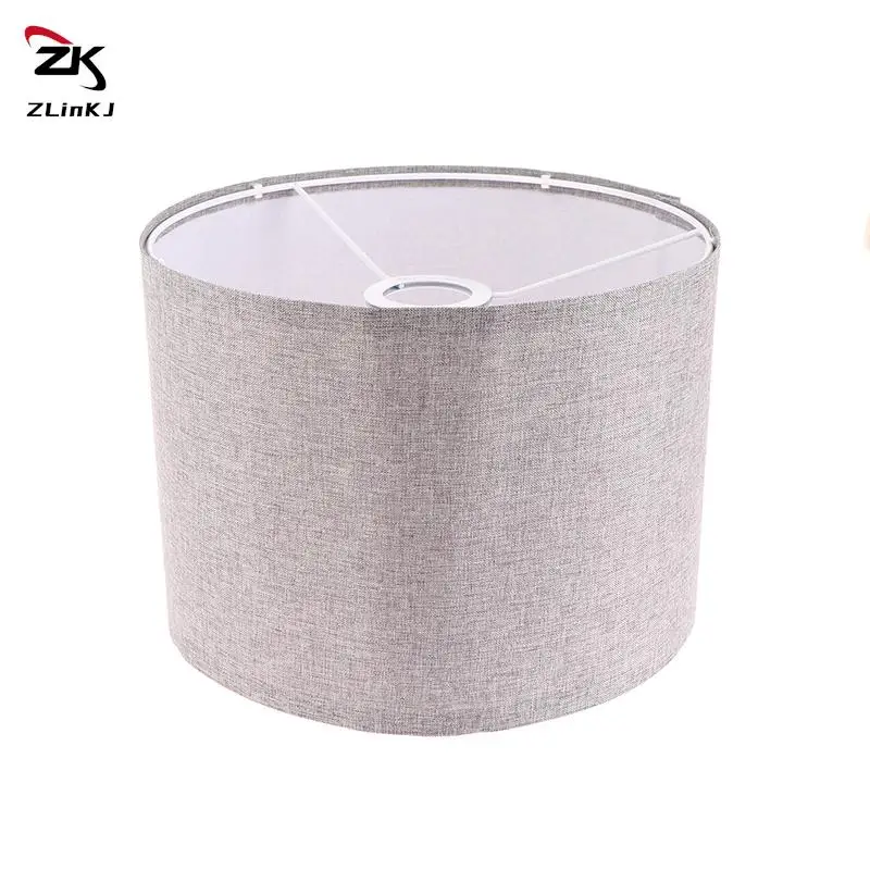 Dismountable Lamp Shade Light Lampshade Shades Cover Linen Table Floor Chandelier Drum Pendant Lamps Wall Replacement Bedside