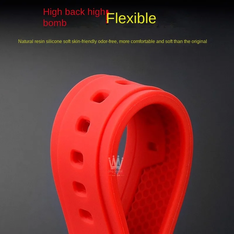 For Casio PROTREK Series Strap PRG-240 PRG-130 PRW-1500 Waterproof Sports Silicone Rubber Bracelet Watch Belt Band Accessories