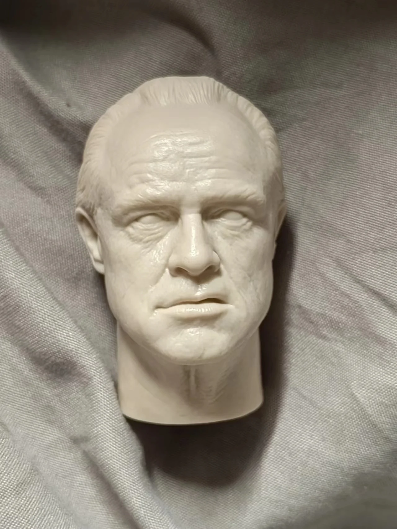 

1/6 Die-Cast Resin Model Assembly Kit (Godfather) Head Sculpture Model Toy (55mm) Unpainted
