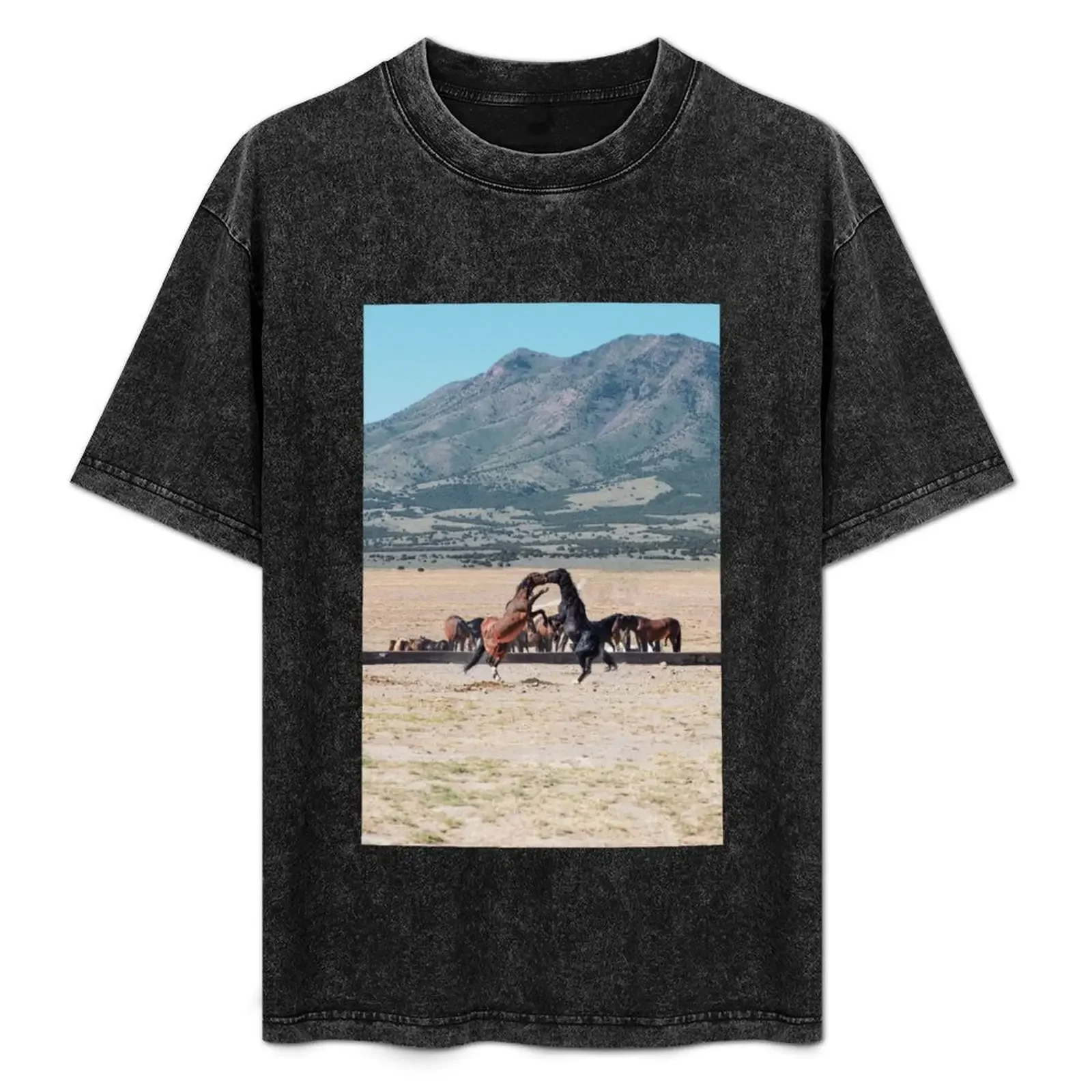 

Onaqui Wild Horses T-Shirt Thanksgiving Day Tee Top