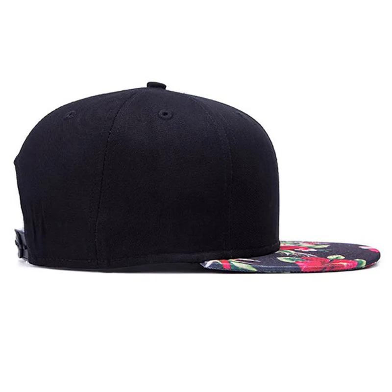 Czapka bejsbolówka materiał o grubości płaskiego ronda Snapback o regulowanym rozmiarze Hip-hopowy tenis Golf Hiphop Trucker wywijane czapka sportowa