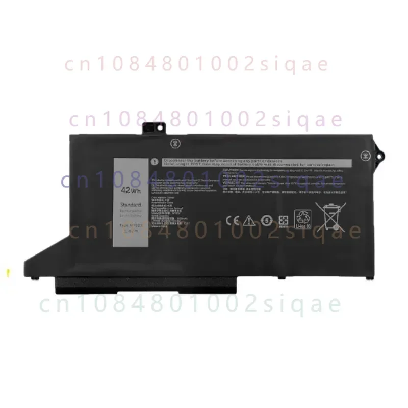 Wy9dx for dell latitude5420 5520 precision 3560 rj40g laptop battery 3600mah