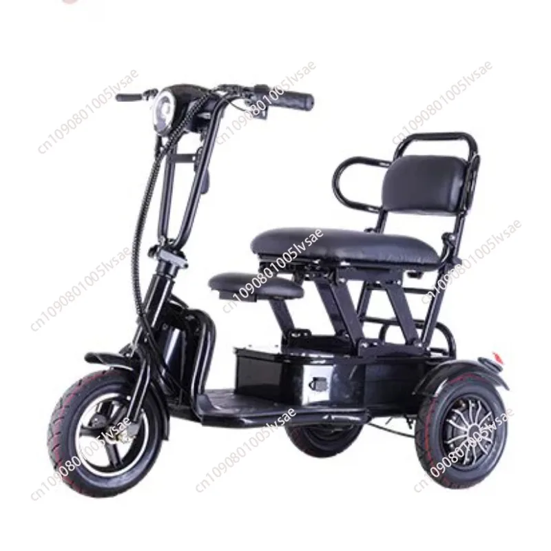 

Max Load 200kg Scooter 3 Wheel Electric Dual Motor Disability Powered Mobility Tricycle Electric Scooter with Seat