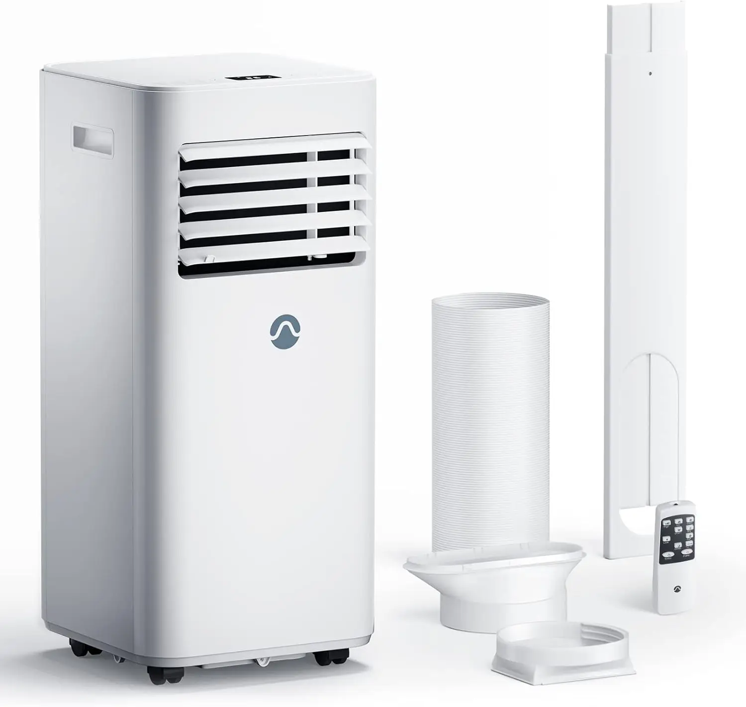 Condicionador de ar portátil para quarto, 10000 BTU AC, até 450 Sq Ft. Unidade AC desumidificador e ventilador com display digital, 3 em 1