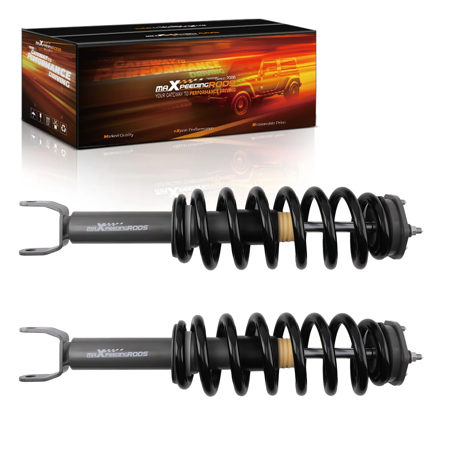 

MaXpeedingrods Factory Suspension Lift Front 2" Shock Absorbers Struts for 2WD 4WD Ram 1500 2019-2025
