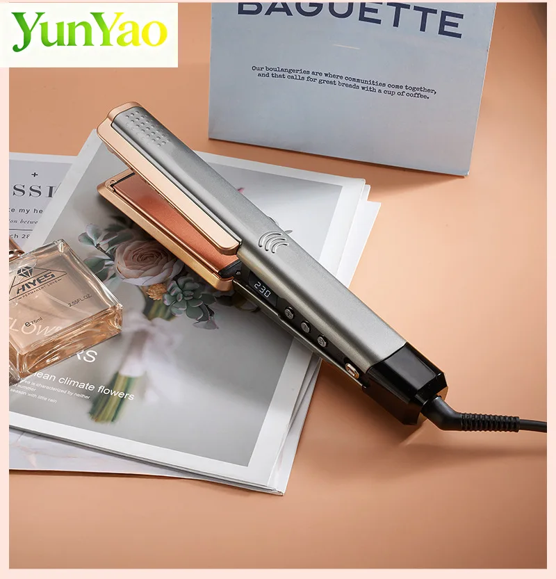 

Dual-Voltage Travel Hair Straightener - US 110V/UK/EU 220V for Hong Kong & Global Trips