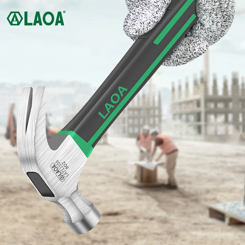 LAOA Hammer Woodworking Hammer Tools Special Steel Pure Steel Small Multifunctional Claw Hammer One Universal Hammer Nail Hammer