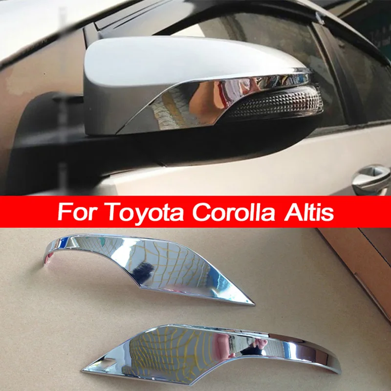 

For Toyota Corolla 2014 2015 2016 Side Mirror Cover Trim Car Accessories Stickers