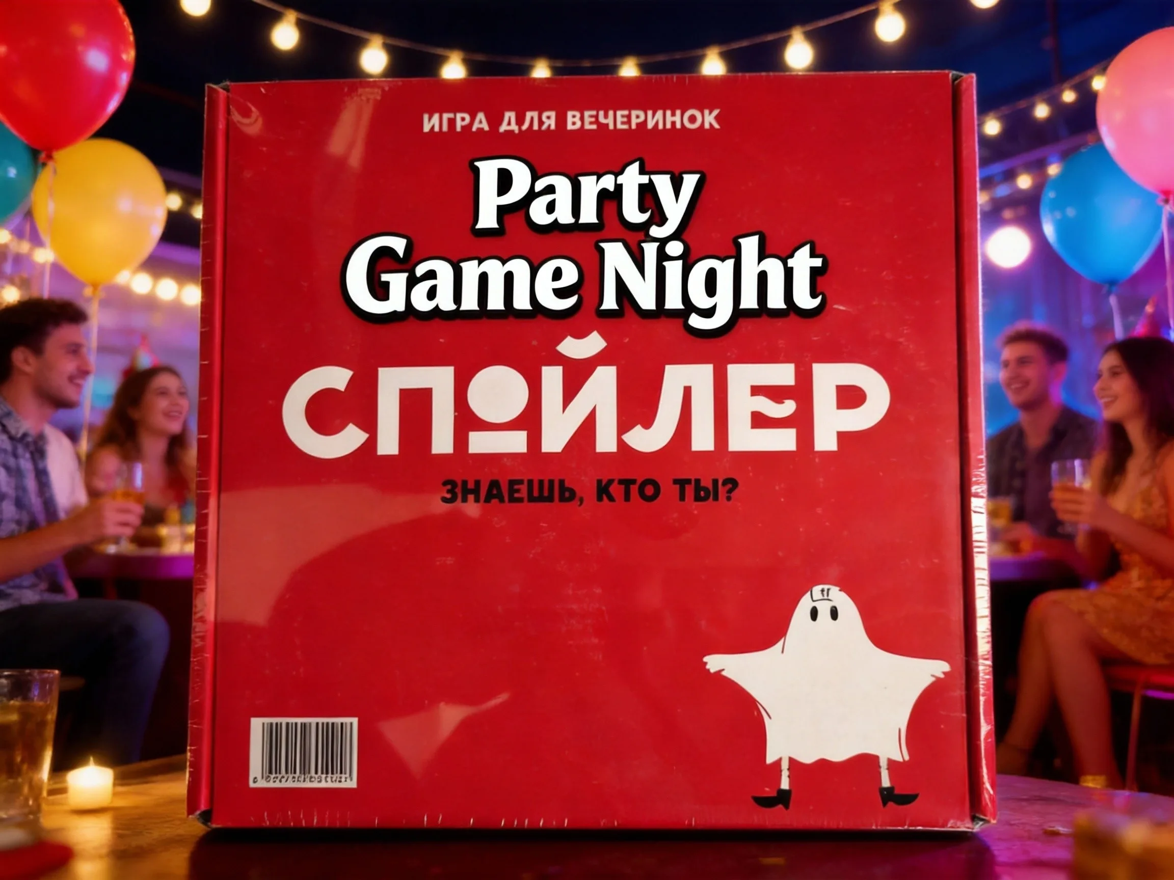 

Интерактивная игра-угадайка «Спойлер-парти» для семьи и друзей, веселые смехоты и развлечения