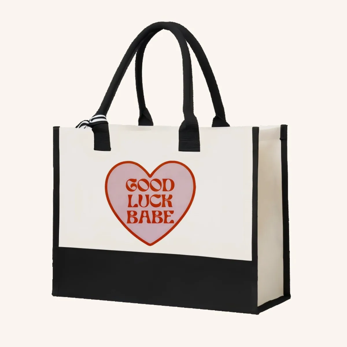 حسن الحظ الطفل 2026 جديد وصول موضة عملية واسعة حقيبة حمل قابلة لإعادة الاستخدام نمط طباعة 2 لهجة الثقيلة حقيبة كتف كبيرة