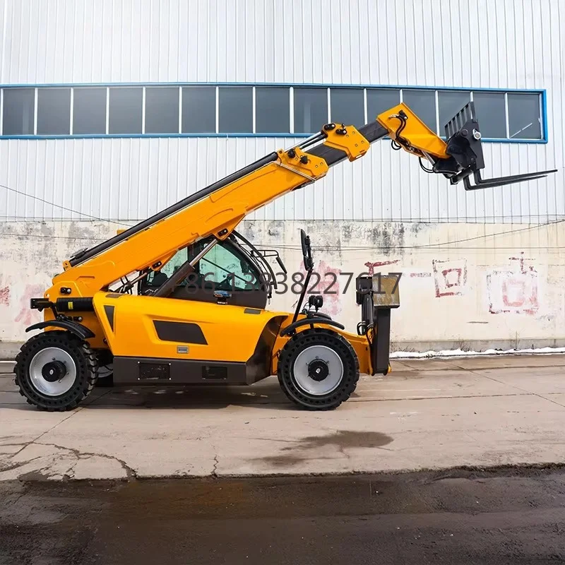 3 Ton 4 Ton 5 Ton 4x4 Hydraulic Telehandler Telescopic Handler New Telescopic Forklift with EPA Engine for Construction