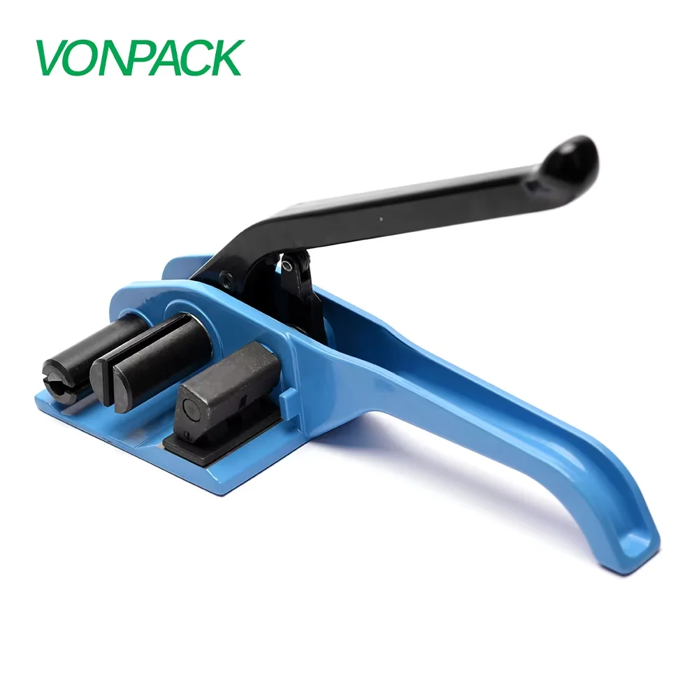 

VONPACK XW50 Manual Tensioner Strapping Tool Polyester Fiber Strapping Machine Factory Baler Binding Tool Case Packing Machine