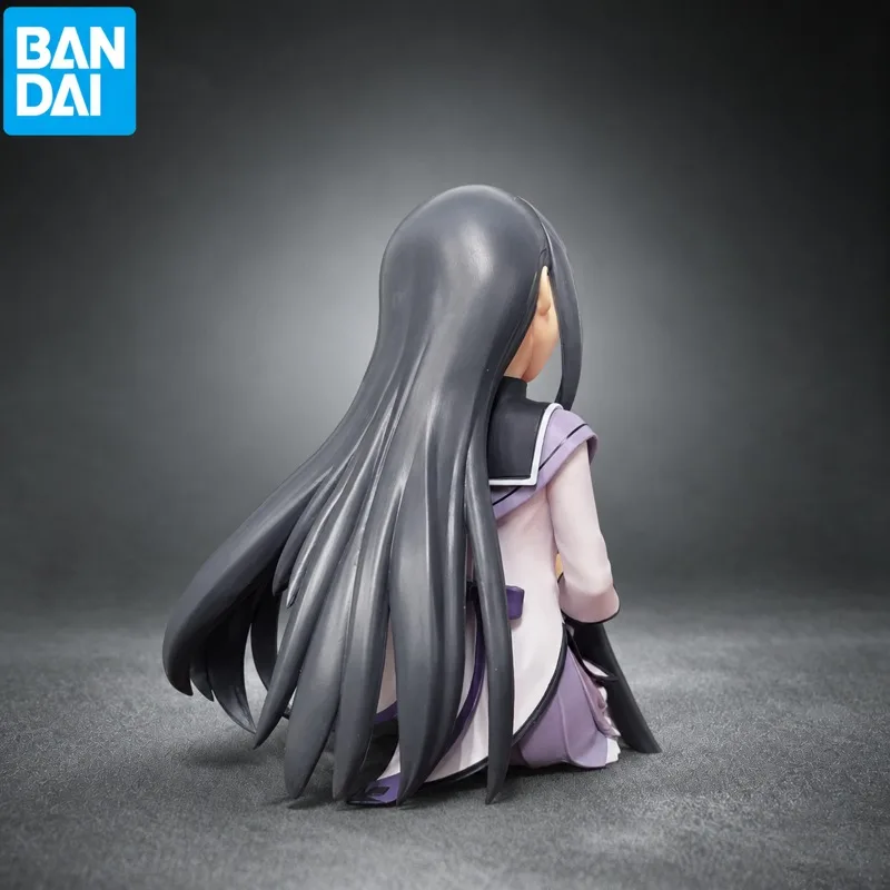 In Stock Bandai Original Puella Magi Madoka Magica  Akemi Homura Action Figure Model Doll Brand New Boxed Statue Ornaments view 2