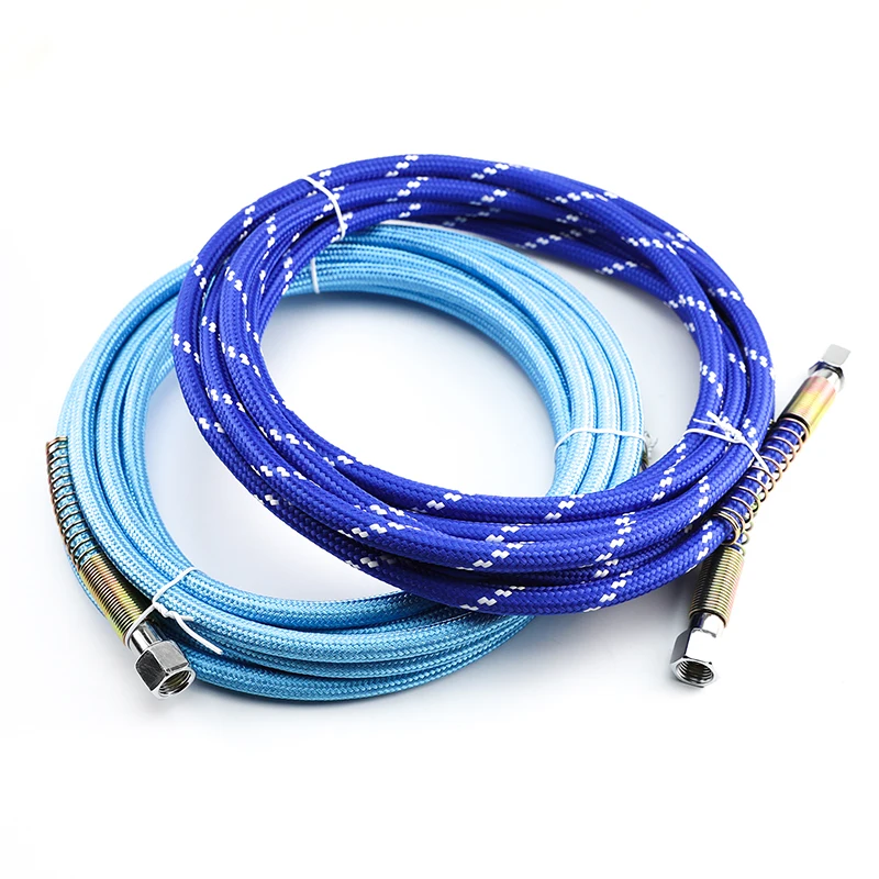 

The steam inlet hose for the iron and the high-pressure steam pipe for the press buck boiler, designed for industrial steam iron