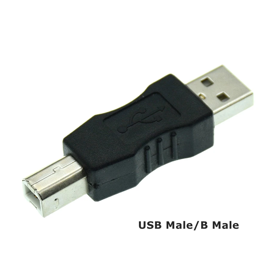 1PC High Speed USB 2.0 type A Female to type B Male USB Printer Scanner Adapter data sync Coupler Converter Connector