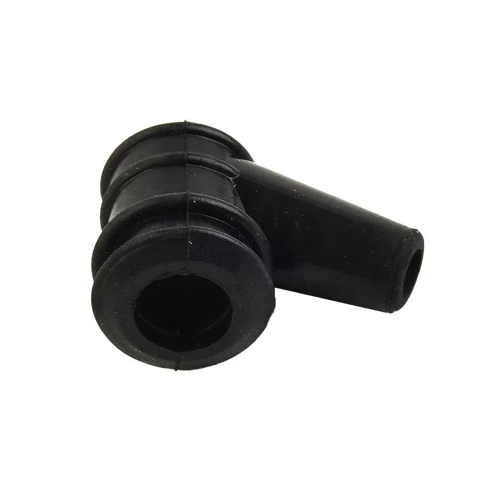 1pc Spark Plug Cap For 5mm HT Lead Black Universal Rubber Spark Plug Cap Cover Mower Blower Strimmer Fitting Spark Plug Cap