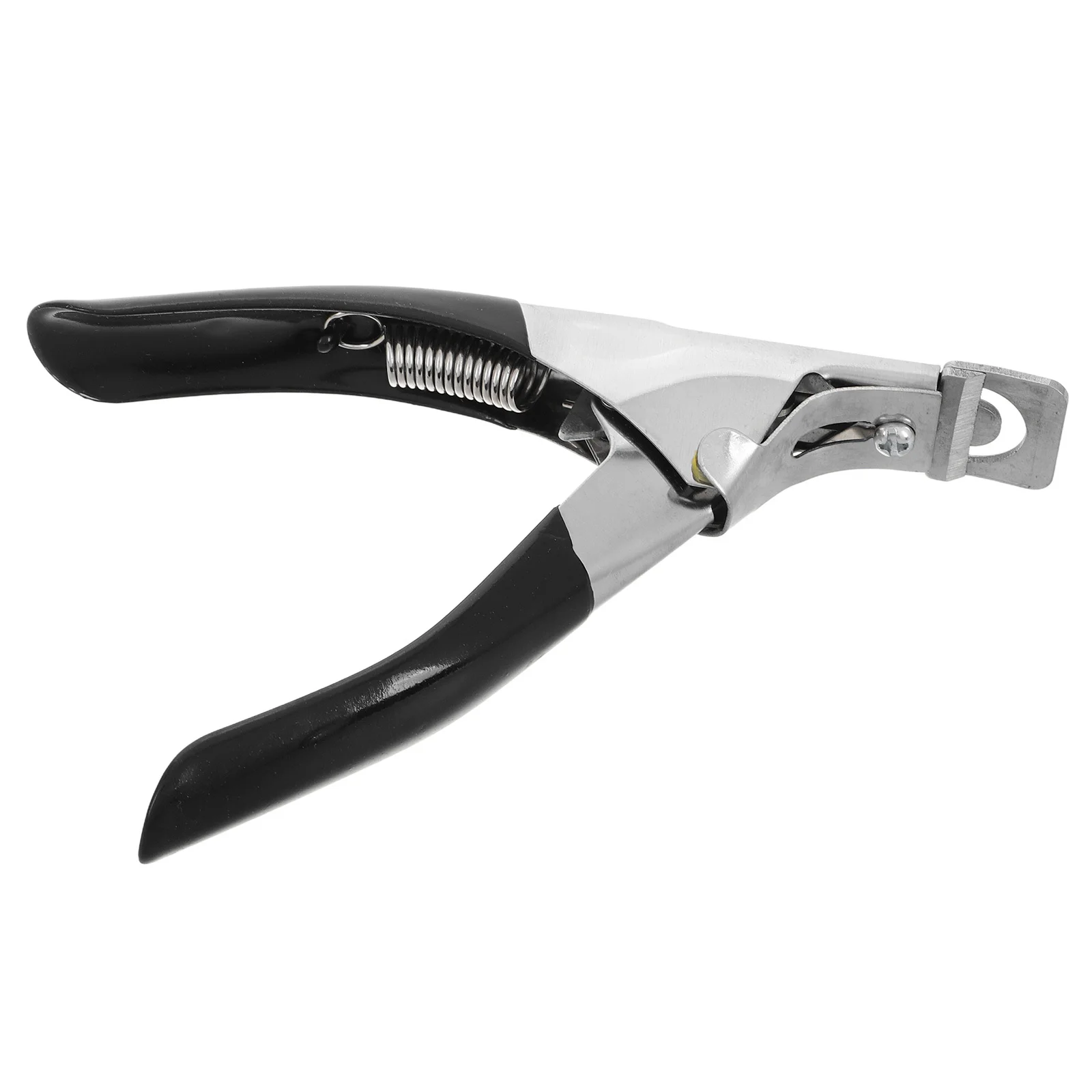

U Type Nail Clippers Stainless Steel Heavy Duty Fake Nail Trimmer For Acrylic Gel Tips Manicure Tool Home